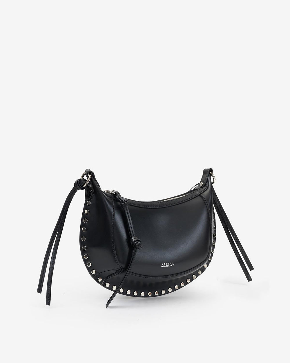 Sac Oskan Moon - Femme - Noir Et Argent - Isabel Marant