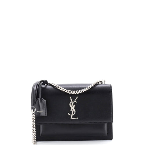 Sunset Crossbody Bag Leather Medium