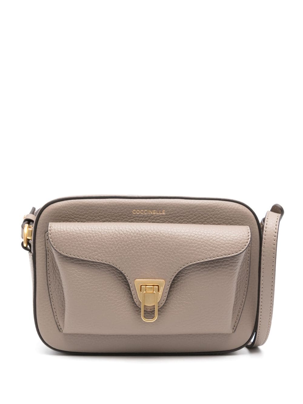 Coccinelle Women's Taupe Leather Bag With Logo in Warm Taupe | Size UNI | E1MF6150201 Color N59