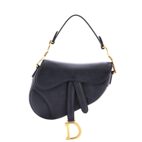 Saddle Handbag Leather Mini
