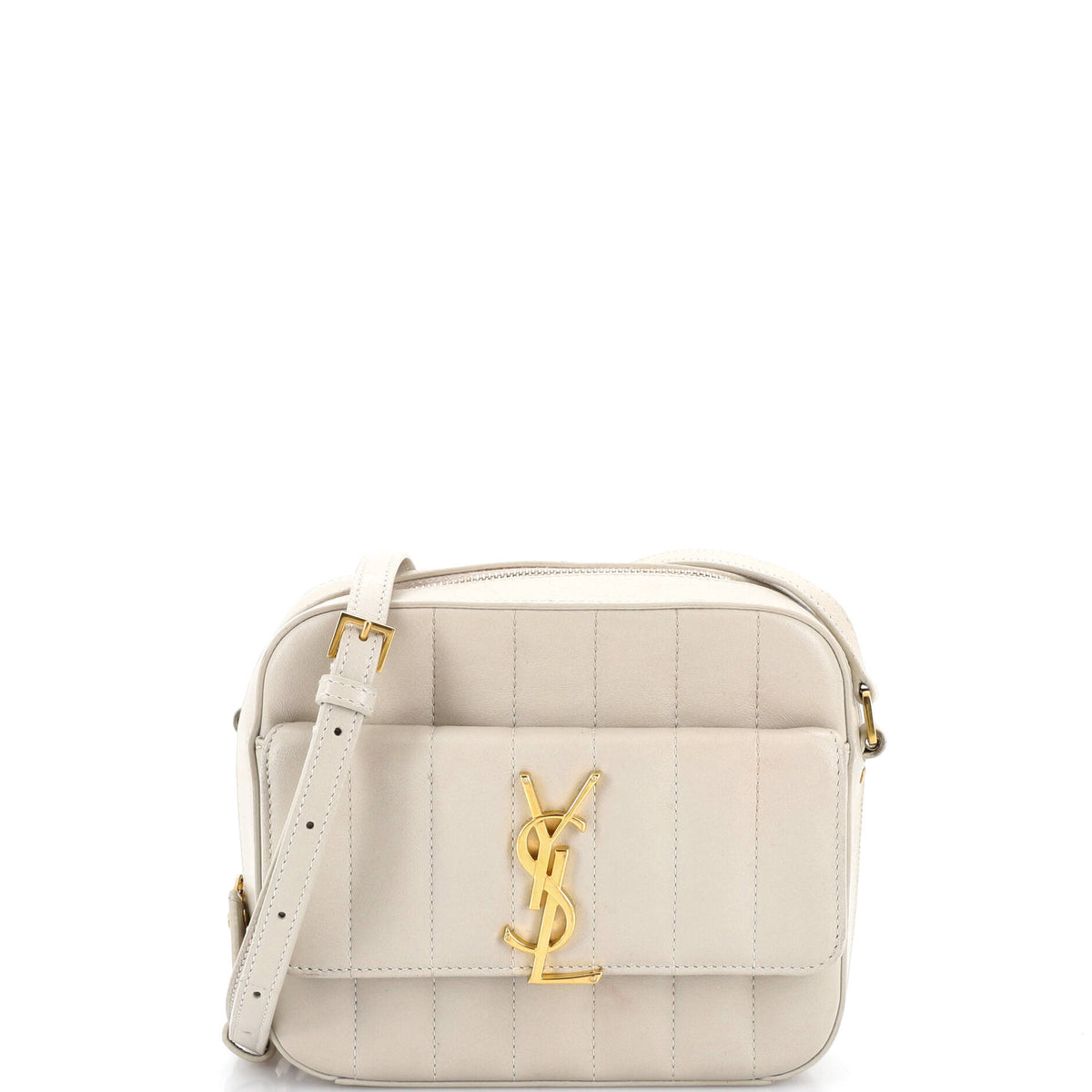 Saint Laurent Vicky Camera Bag Vertical Quilted Leather Toy