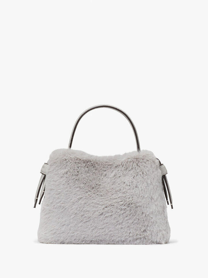 Kate Spade Au Knott Faux Fur Mini Crossbody Tote