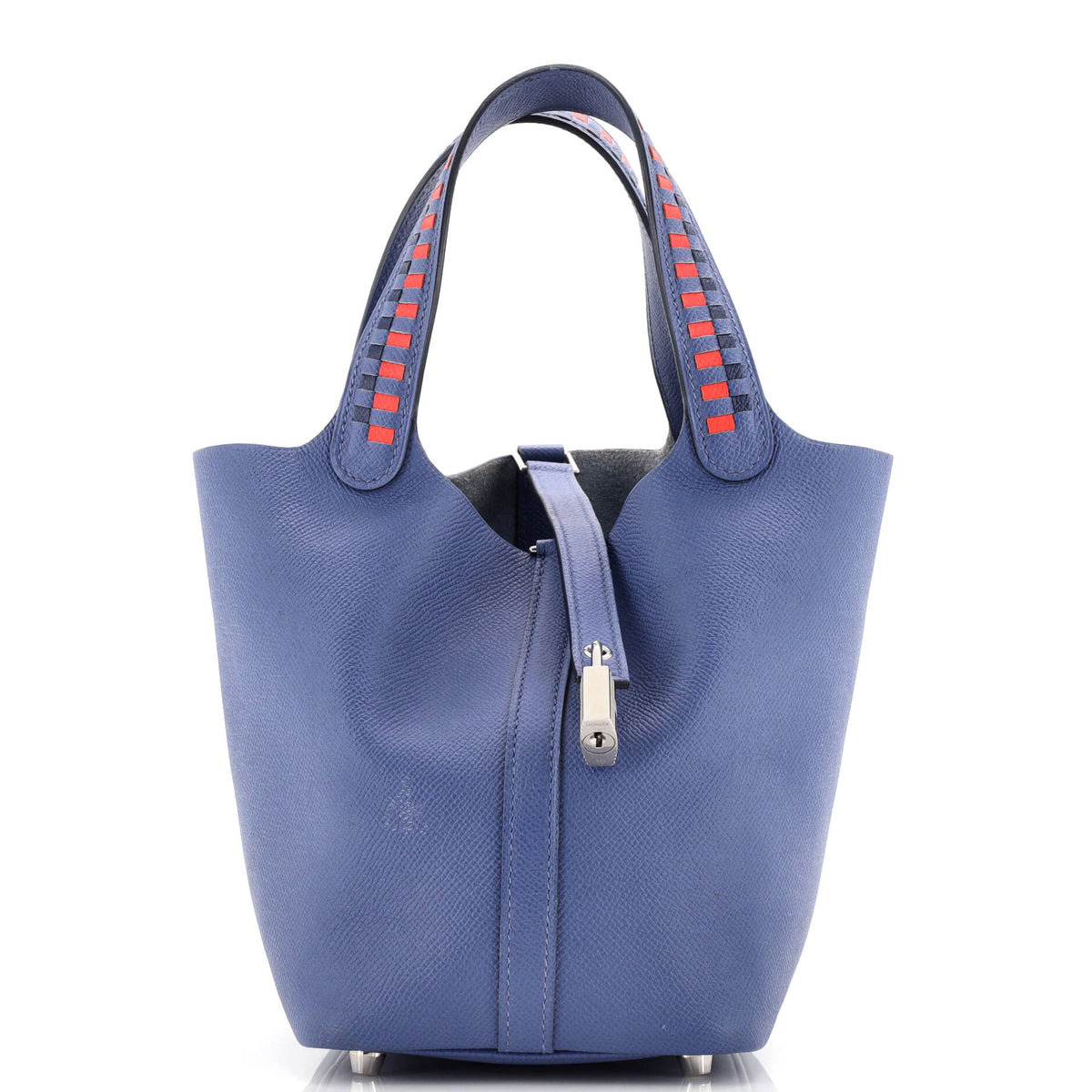 Herm?s Picotin Lock Bag Tressage Epsom PM