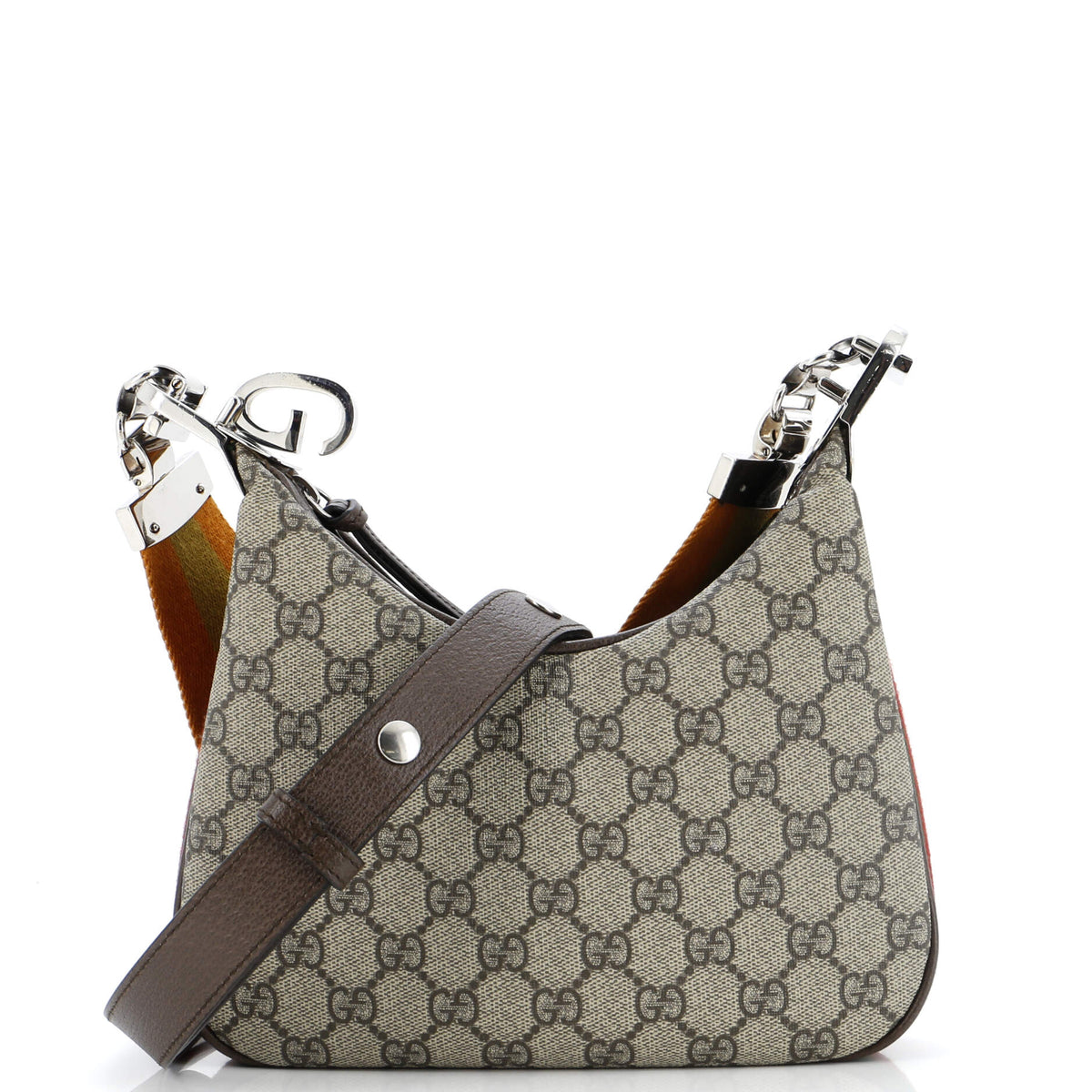 Gucci GUCCI Attache Shoulder Bag GG Coated Canvas Small
