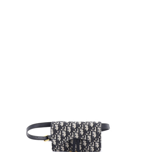 Saddle Rectangular Belt Bag Oblique Canvas