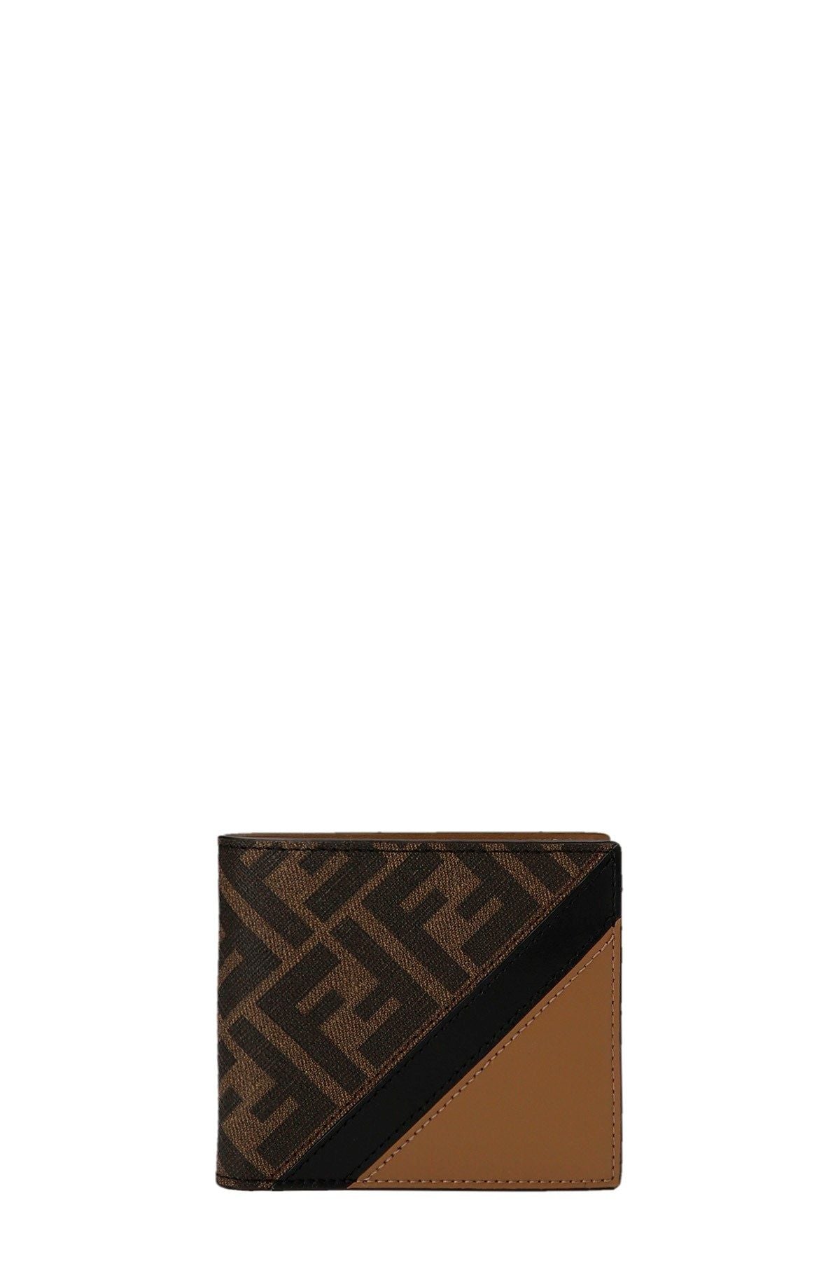 Fendi Men's Portafoglio Logo in Brown | Size UNICA | 7M0169AJF8