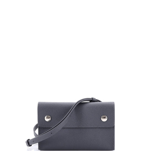 Double Snap Pochette Crossbody Epsom