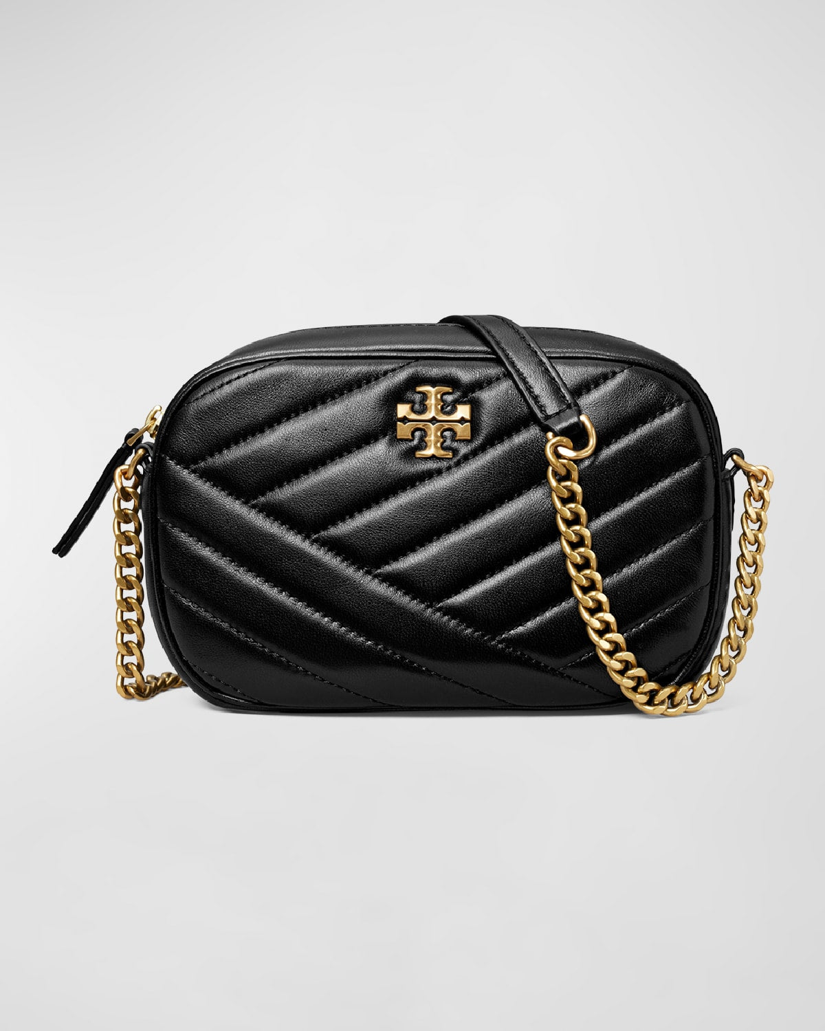 Tory Burch Kira Chevron Quilted Camera Crossbody Bag