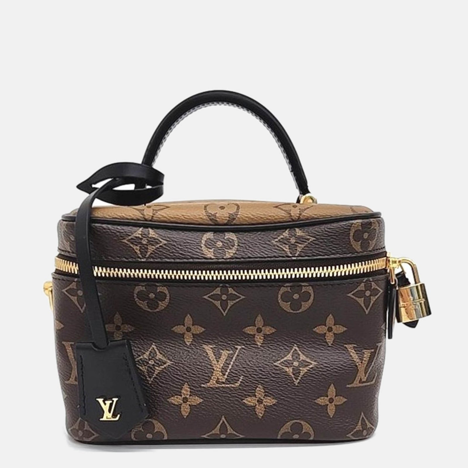 Louis Vuitton Vanity PM-Tasche aus braunem Canvas