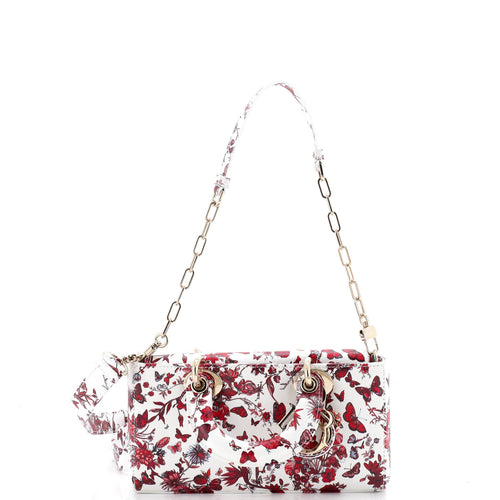 Lady D-Joy Bag Printed Leather Small
