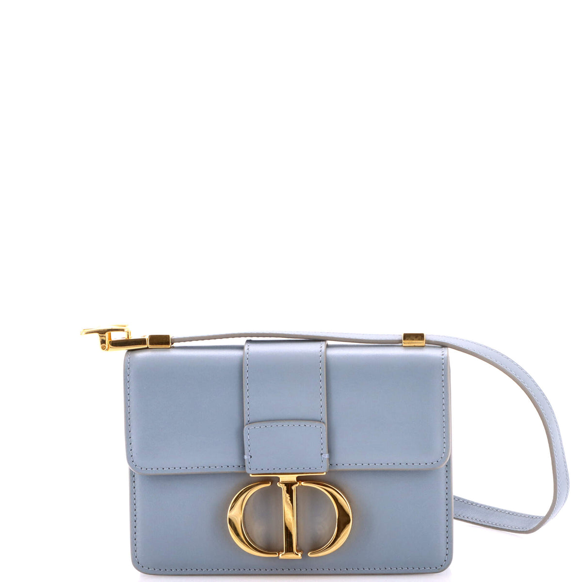 Christian Dior 30 Montaigne Flap Bag Leather Micro