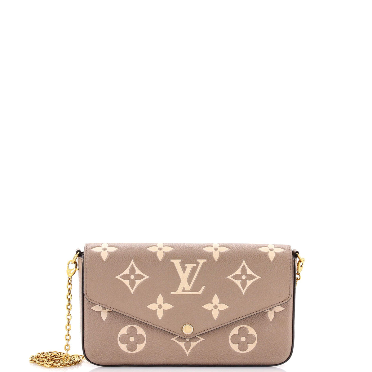 Louis Vuitton Felicie Pochette Bicolor Monogram Empreinte Giant