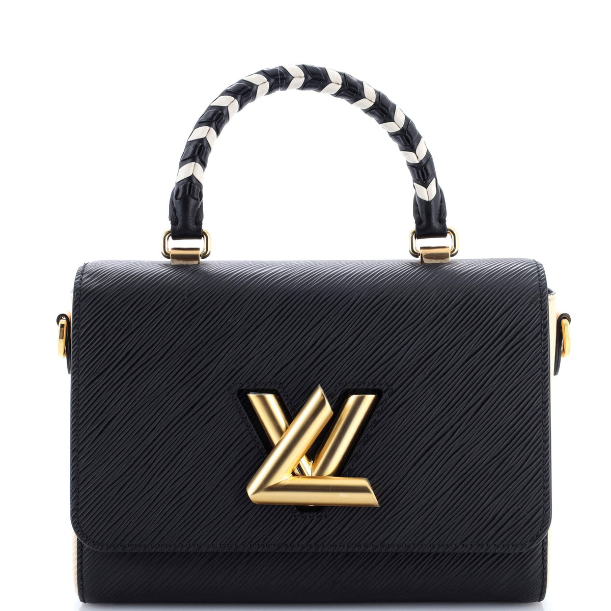Louis Vuitton Twist Top Handle Bag Limited Edition Crafty Epi Leather MM