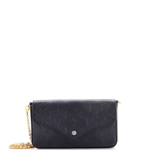Felicie Pochette Monogram Empreinte Leather