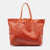 Orange Goyardine Coated Canvas and Leather Saint Louis GM Tote