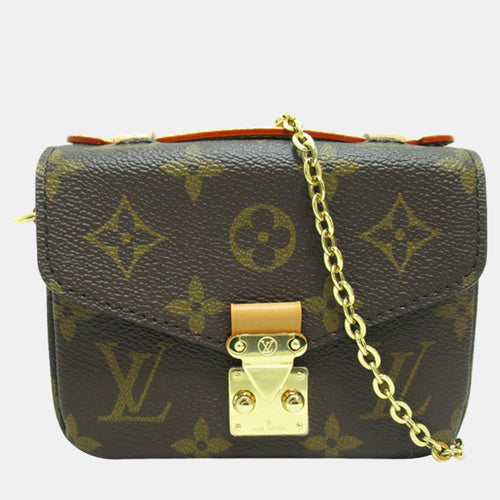 Brown Monogram Micro Metis