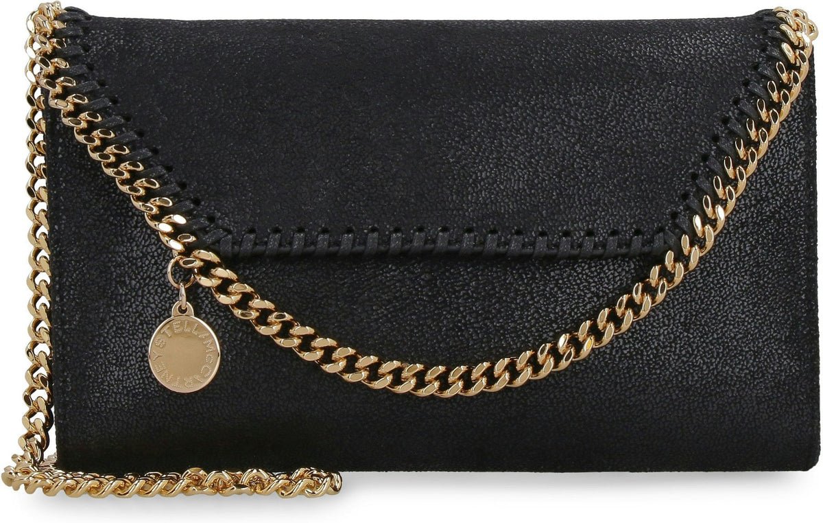 Stella Mccartney Women's Shaggy Deer Mini Crossbody Bag in Black | 581238W9355