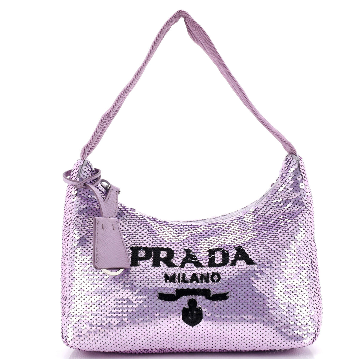 Prada PRADA Re-Edition 2000 Hobo Sequins Mini