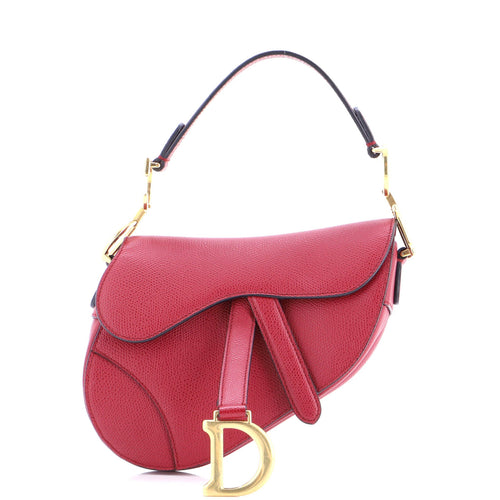 Saddle Handbag Leather Mini