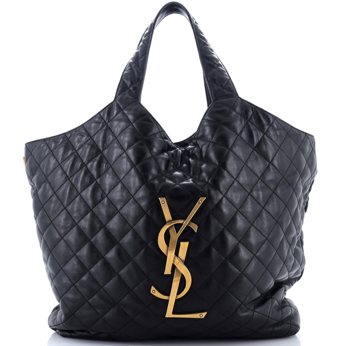 Saint Laurent Icare Shopping Tote Quilted Leather Maxi