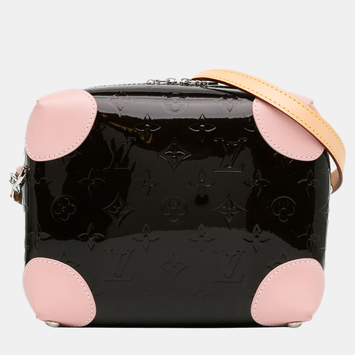 Louis Vuitton Purple/Pink Monogram Vernis Leather Miroir Venice Shoulder Bag