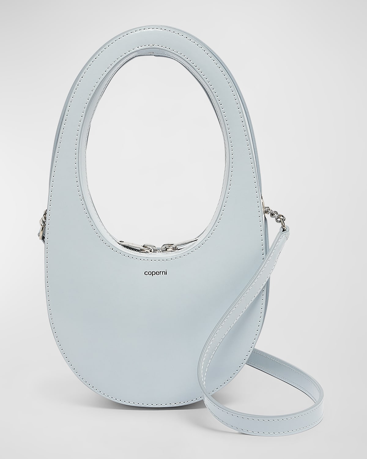 Coperni Swipe Mini Leather Crossbody Bag