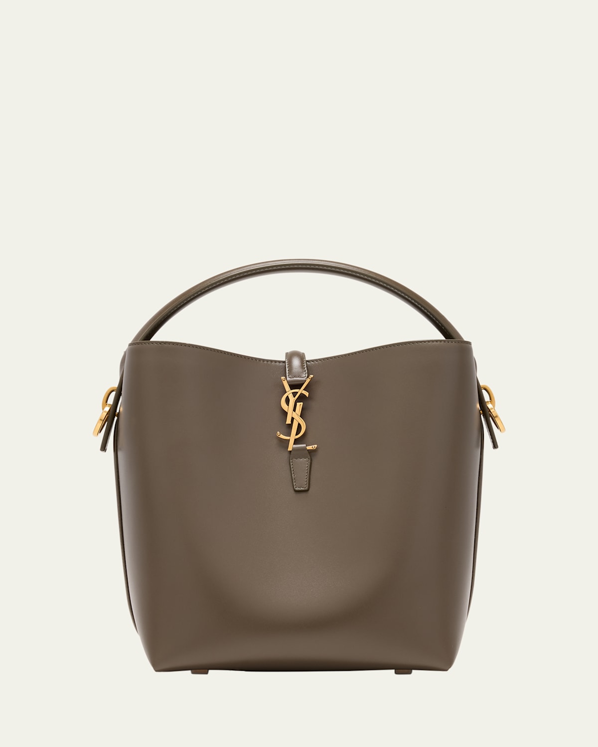 Saint Laurent Le 37 YSL Bucket Bag in Smooth Leather