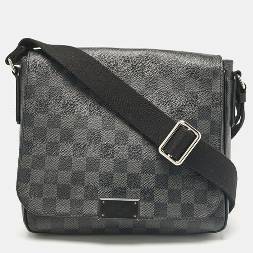 Damier Graphite Canvas District PM Bag