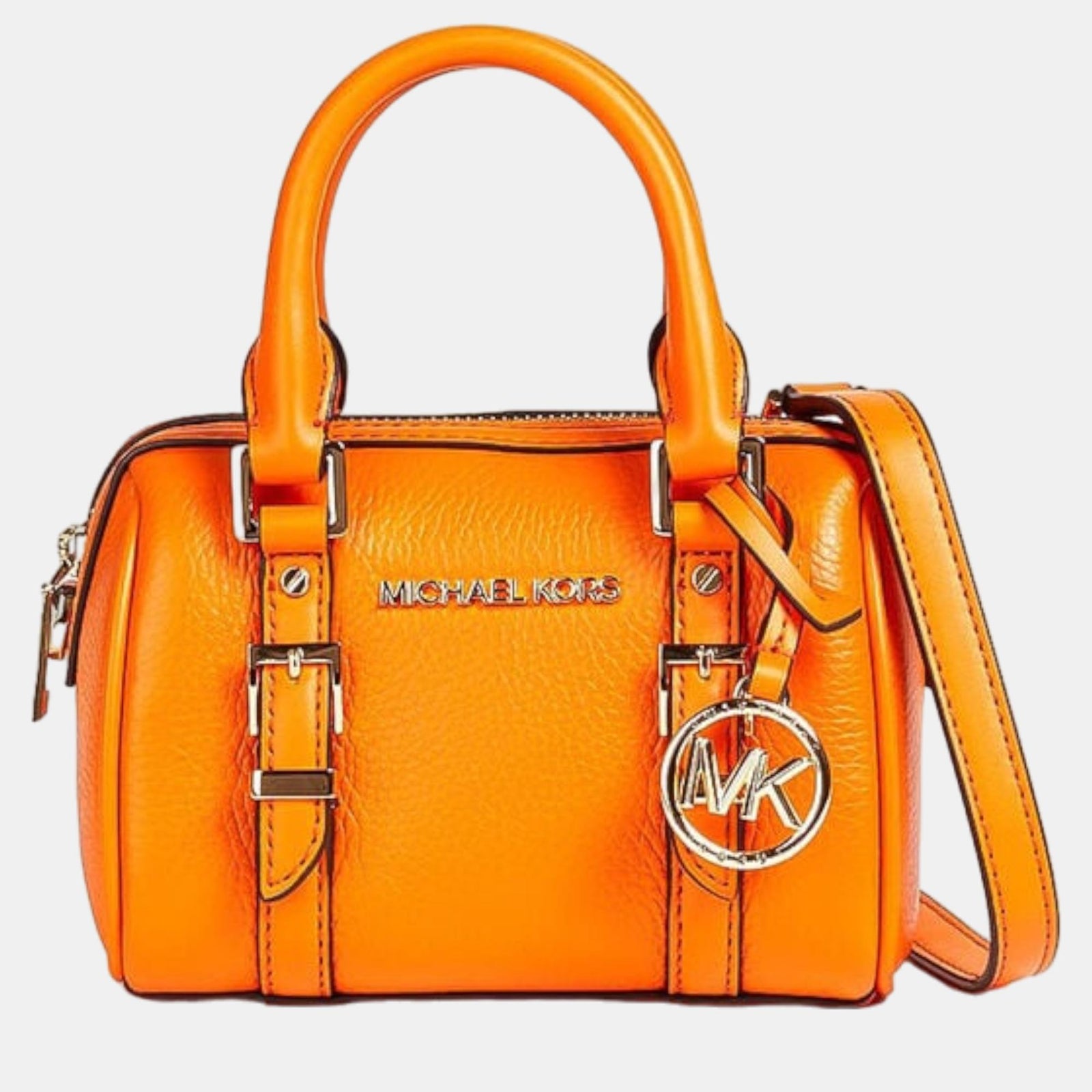 Michael Kors Orange Bedford Legacy Xs Duffle Crossbody Bag