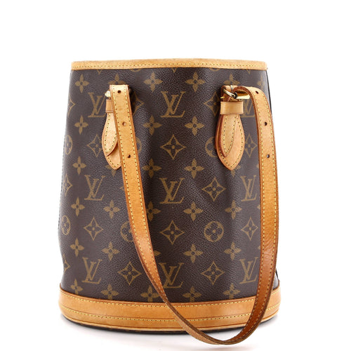 Petit Bucket Bag Monogram Canvas