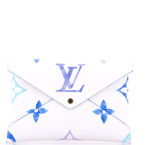 Kirigami Pochette Set By The Pool Monogram Watercolor Giant