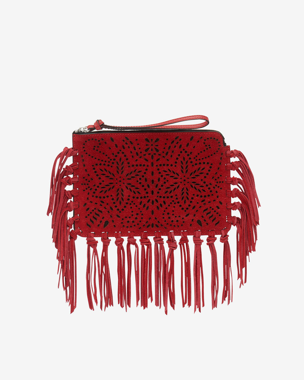 Clutch Pouch - Damen - Rot - Isabel Marant