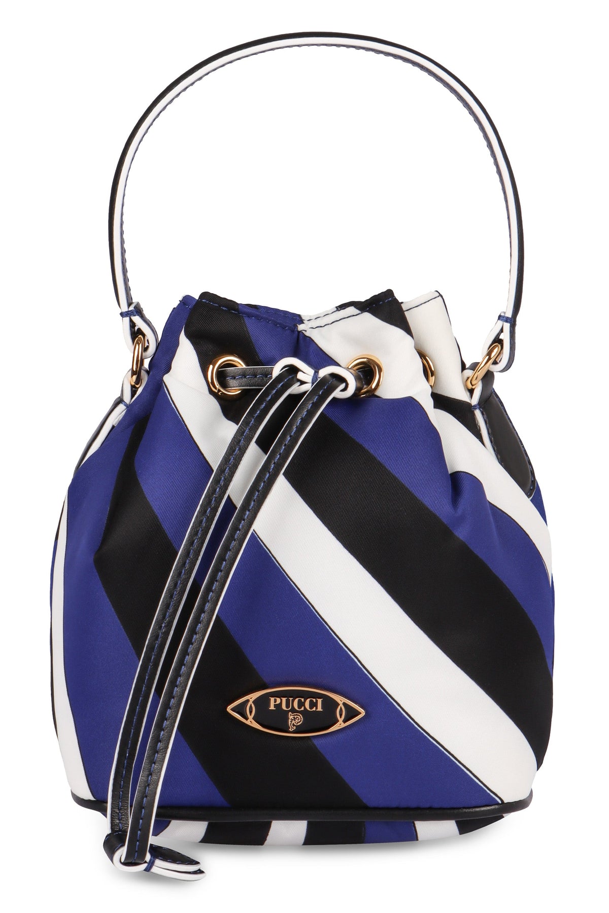 Emilio Pucci Women's Yummy Bucket Bag in Blue | 4UBC304U151 Color 020
