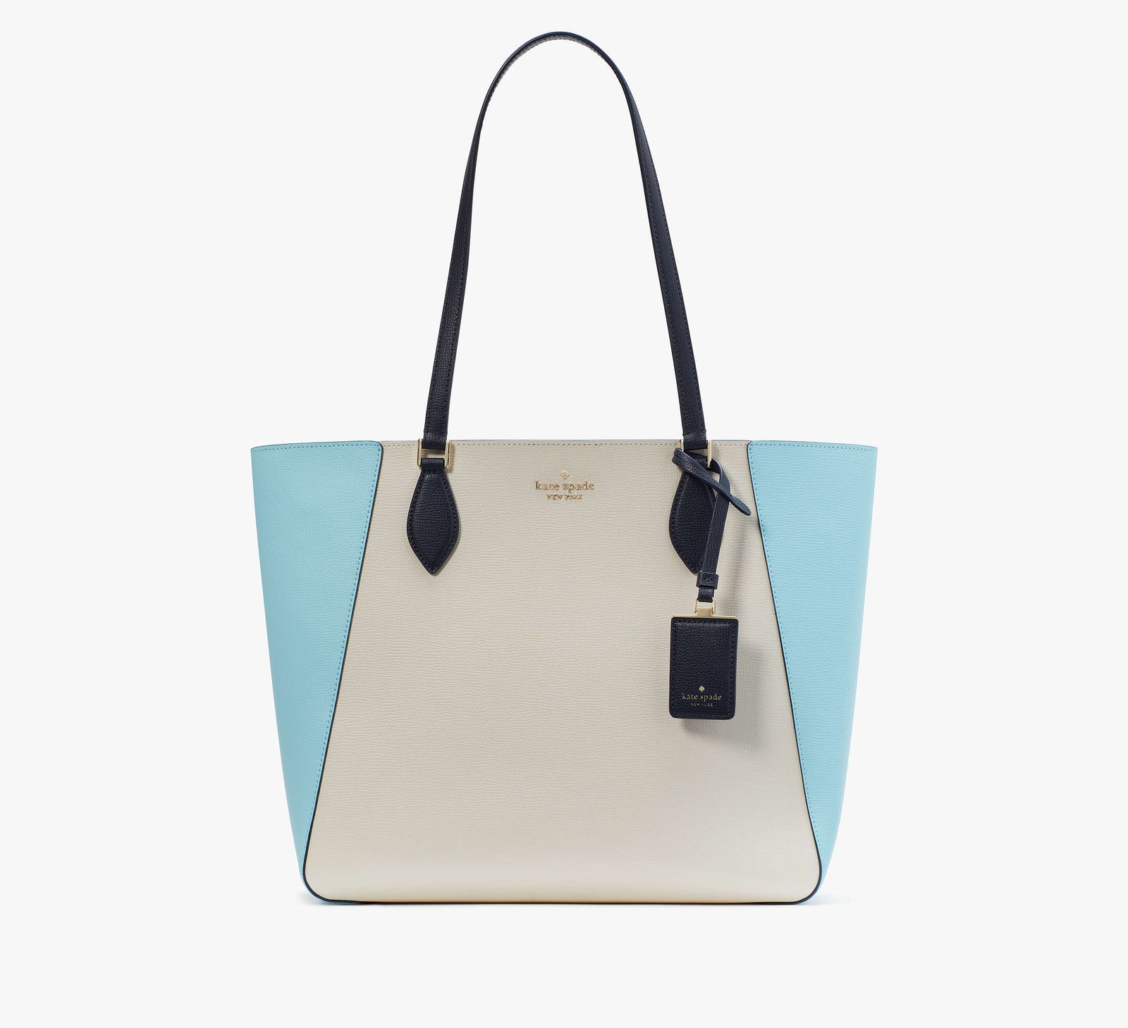 Kate Spade New York Tragetasche in Blockfarben mit Mohnmuster