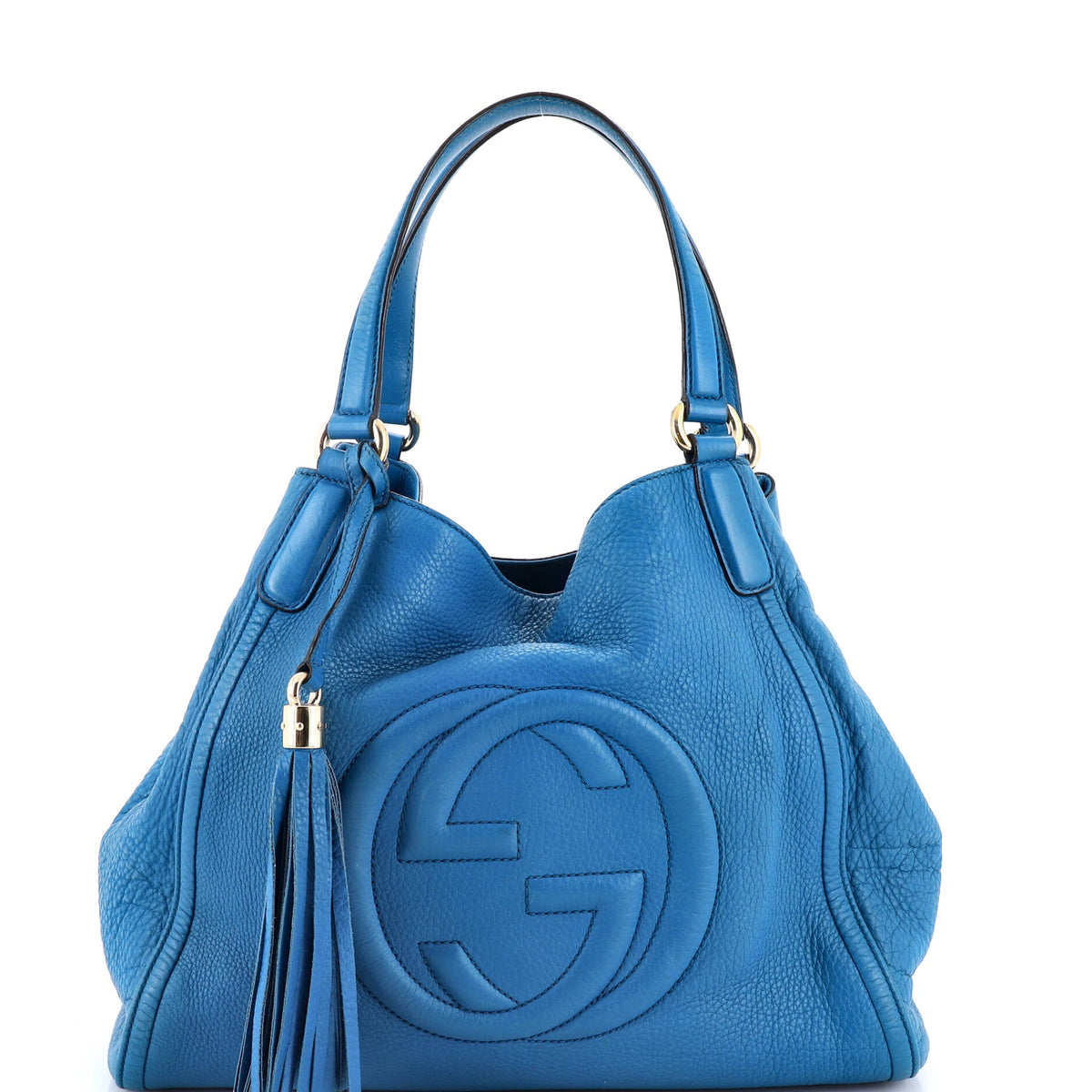 Gucci GUCCI Soho Shoulder Bag Leather Medium