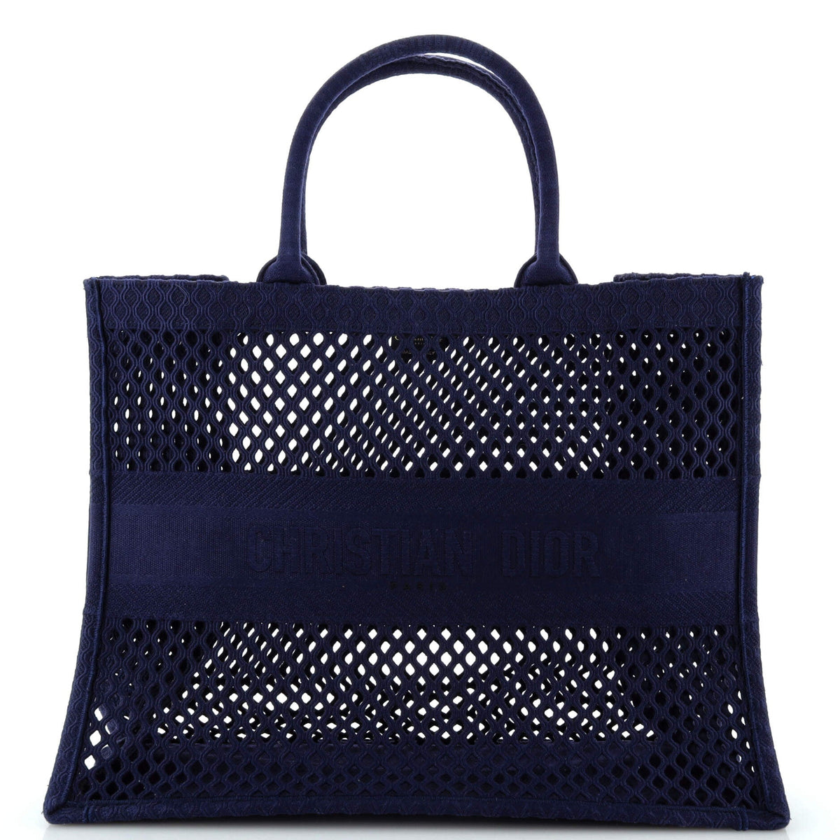 Christian Dior Book Tote Mesh Large