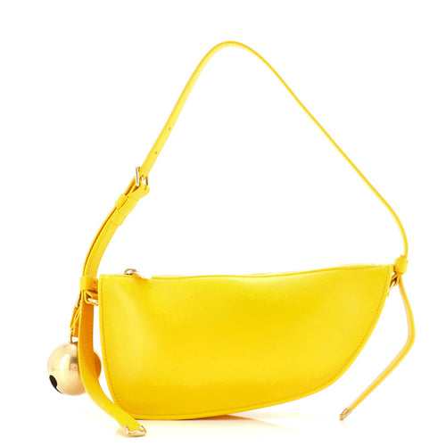 Shield Sling Shoulder Bag Leather Mini