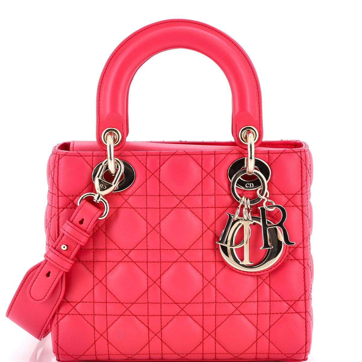 Christian Dior My ABCDior Lady Dior Bag Cannage Quilt Lambskin