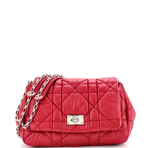 Milly La Foret Handbag Cannage Quilt Lambskin Small