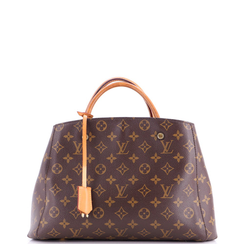 Montaigne Handbag Monogram Canvas MM