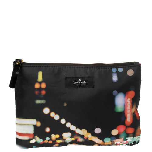 Multicolor Nylon Zipped Pouch