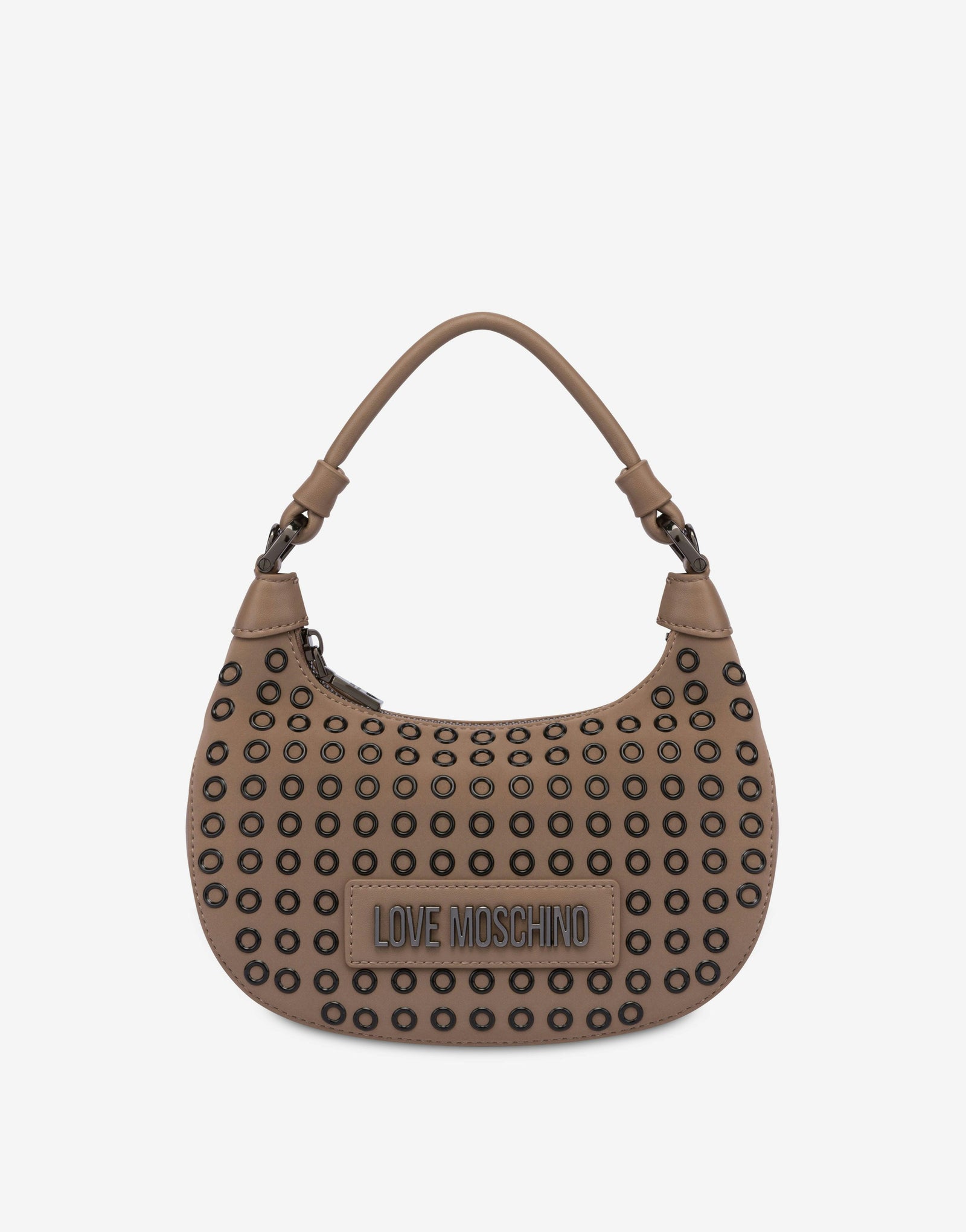 Love Moschino Mini Sac Hobo Avec Œillets Glam Up