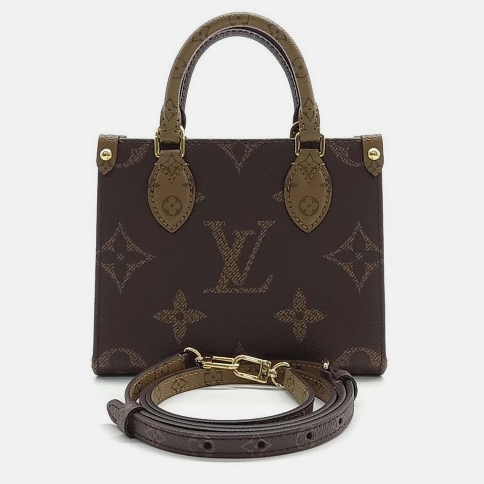 Louis Vuitton On the Go BB-Tasche mit Monogramm