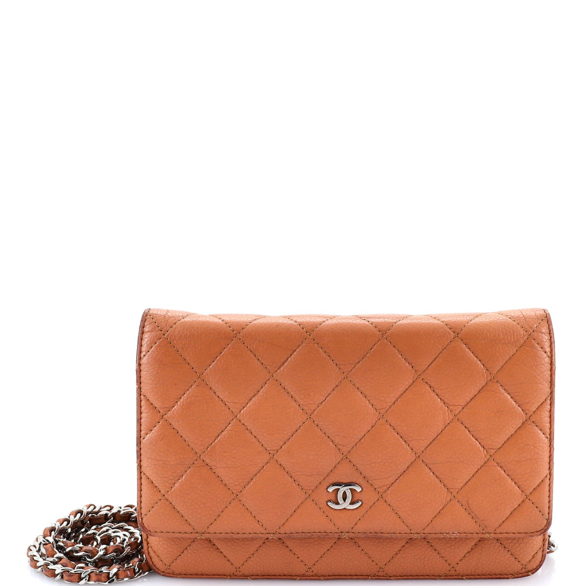 Chanel CHANEL Wallet on Chain Quilted Caviar
