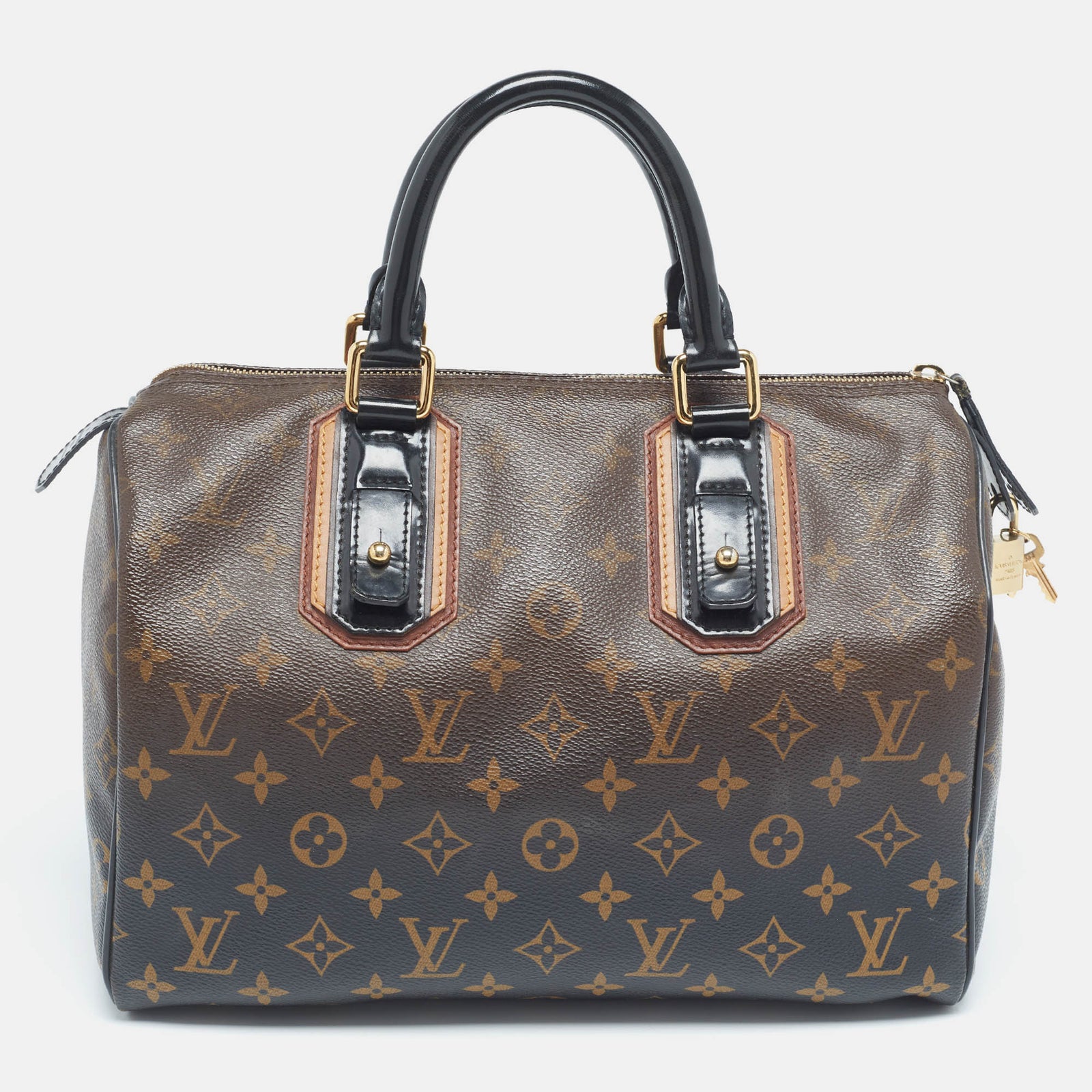 Louis Vuitton Sac Mirage Speedy 30 en édition limitée avec monogramme noir