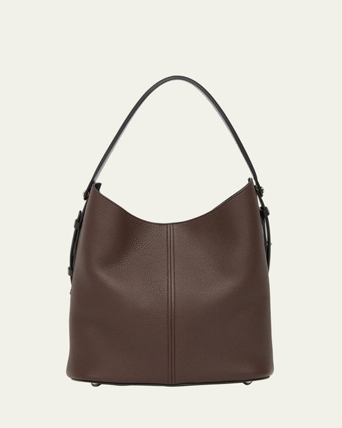 Dress-Age Leather Hobo Bag