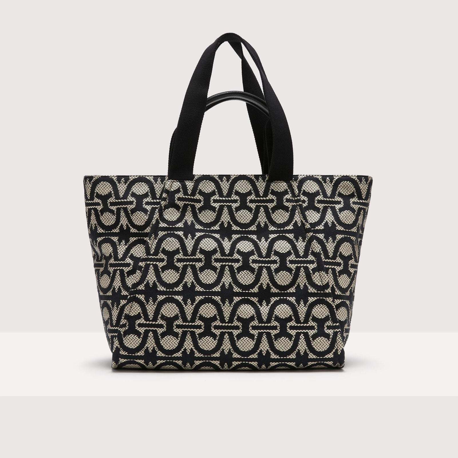 Coccinelle Monogram Jacquard Summer Fabric Handbag Never Without Bag Summer Monogram Large