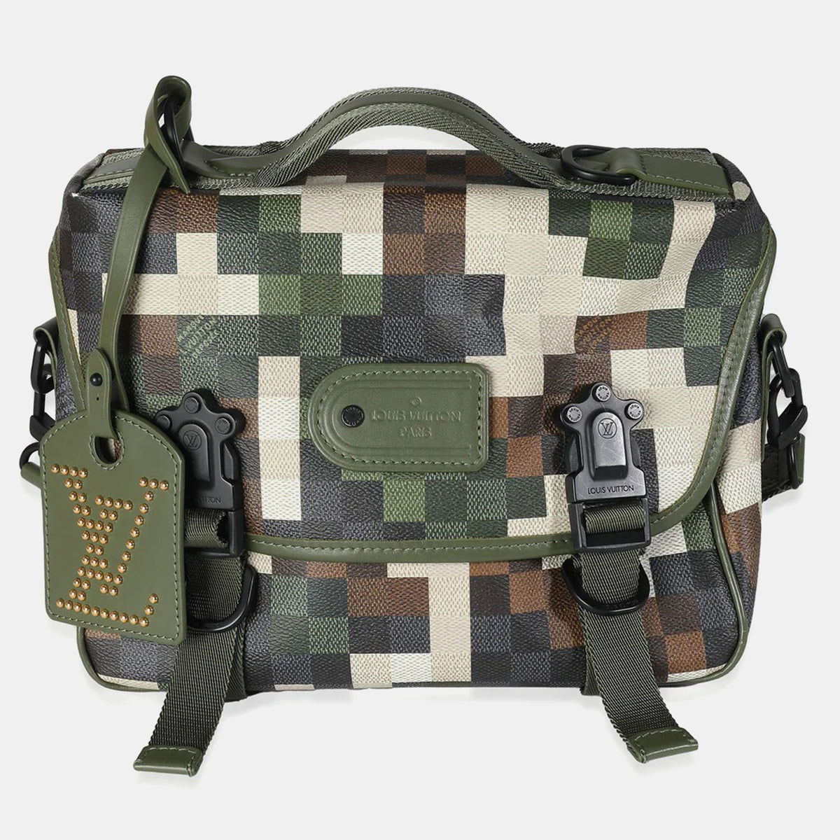 Louis Vuitton Multicolor Damoflage Canvas Trail Messenger Bag