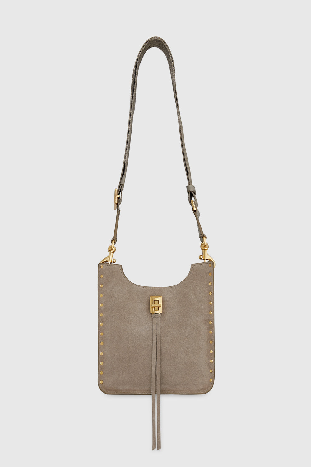 Rebecca Minkoff Darren Mini Feed Bag In Orange