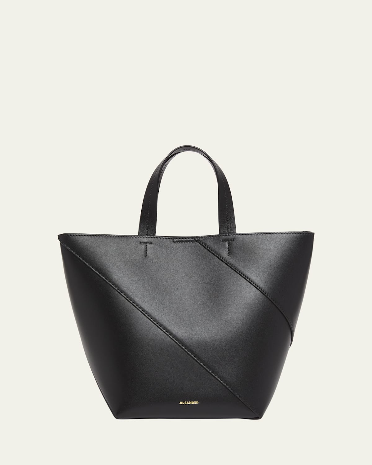 Jil Sander Petit sac fourre-tout en cuir Vertigo